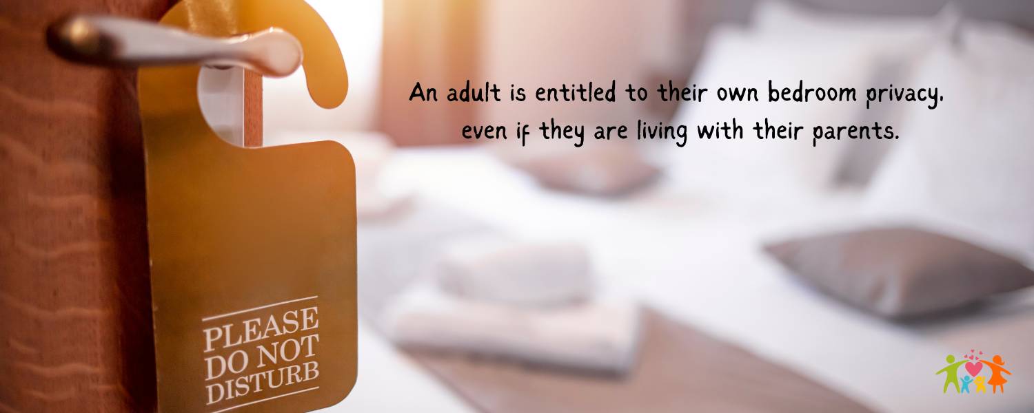 Privacy of adults living with their parents