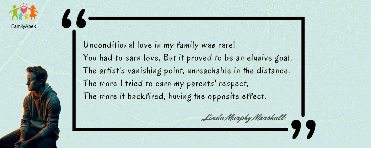 Linda Murphy Marshall quote about unconditional love